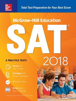 cover image of McGraw-Hill Education SAT 2018